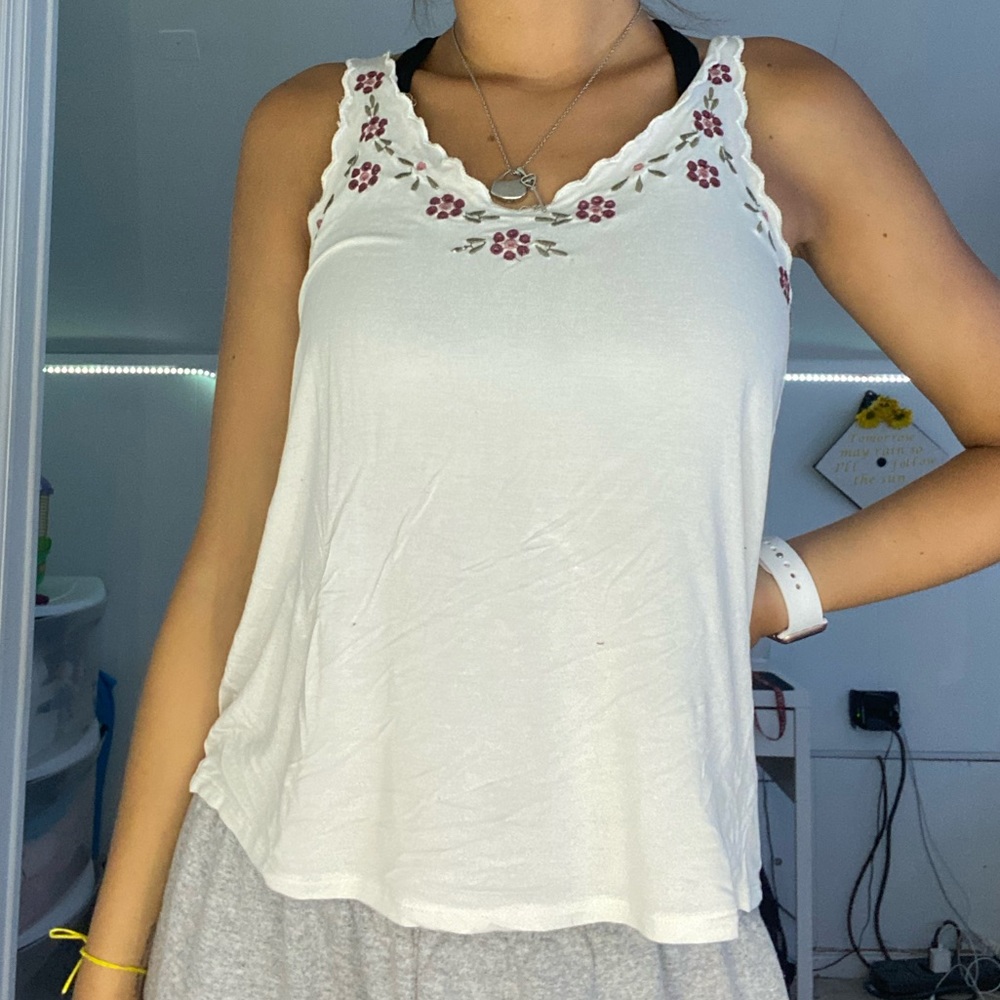 White Tank Top